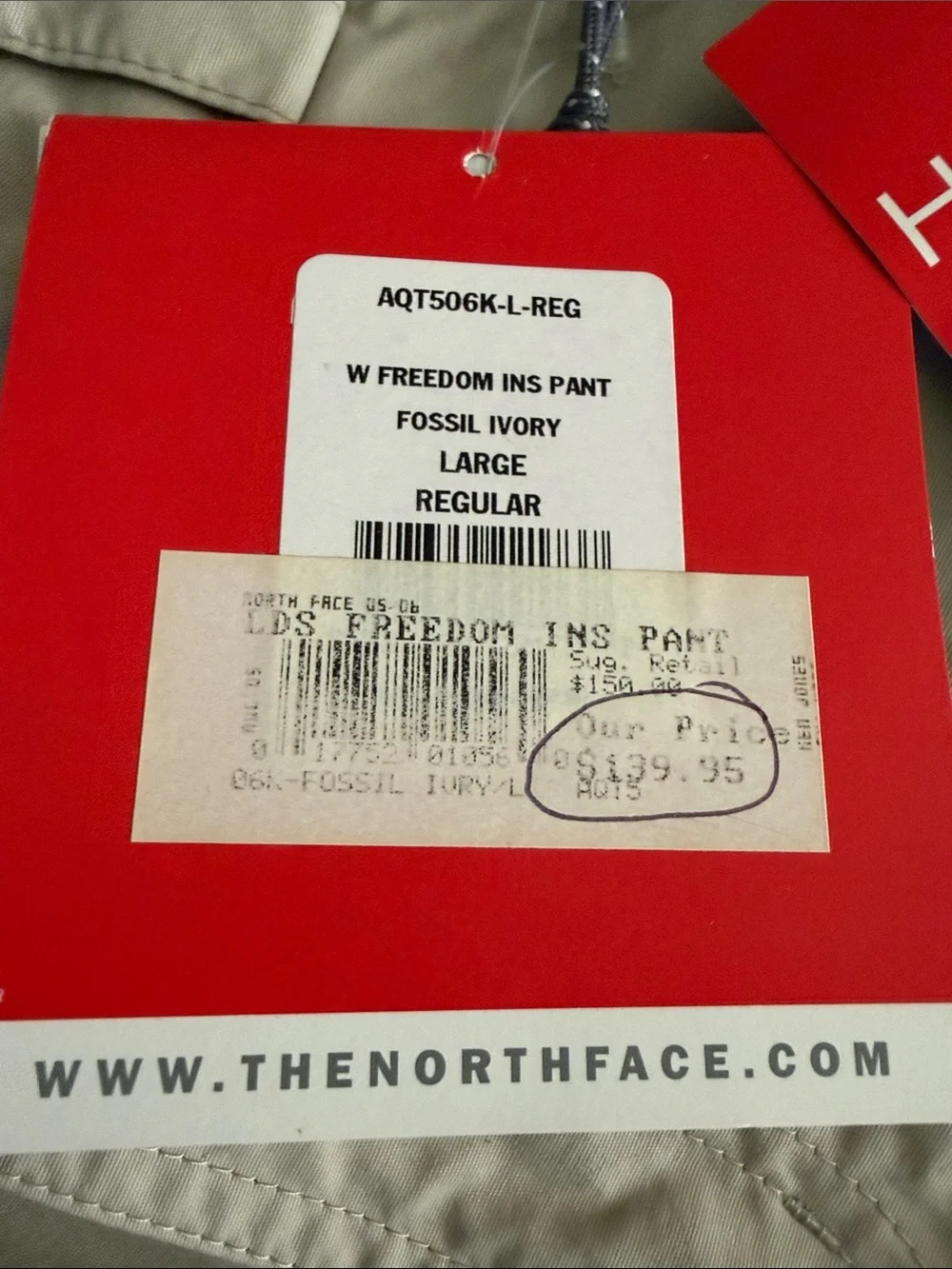 The North Face men pants